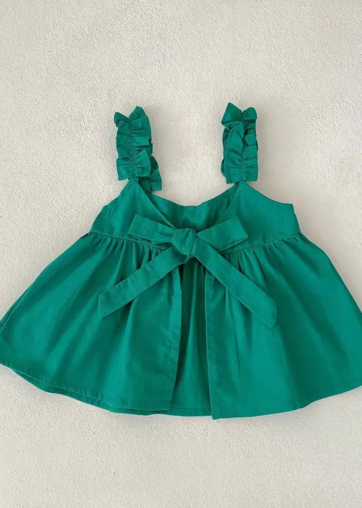 Pinafore Dress - Frills Straps