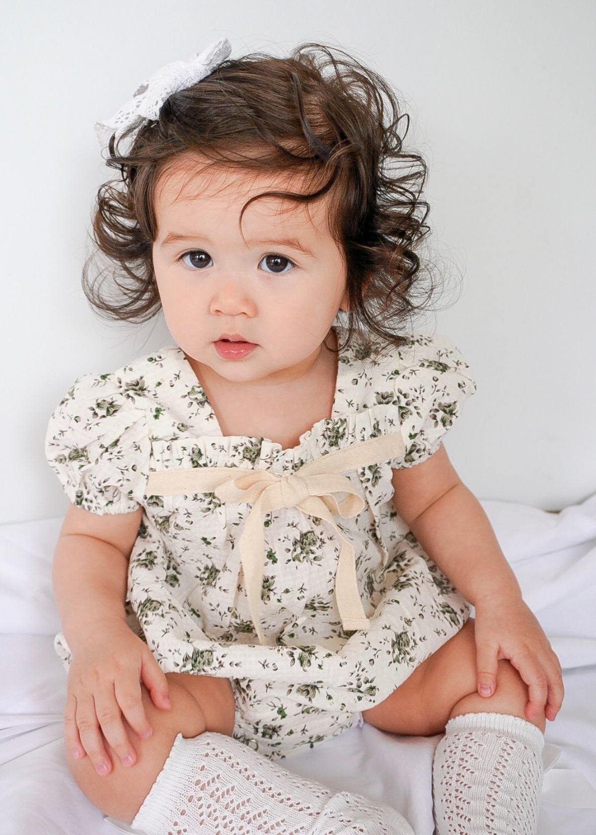 athea floral bubble romper